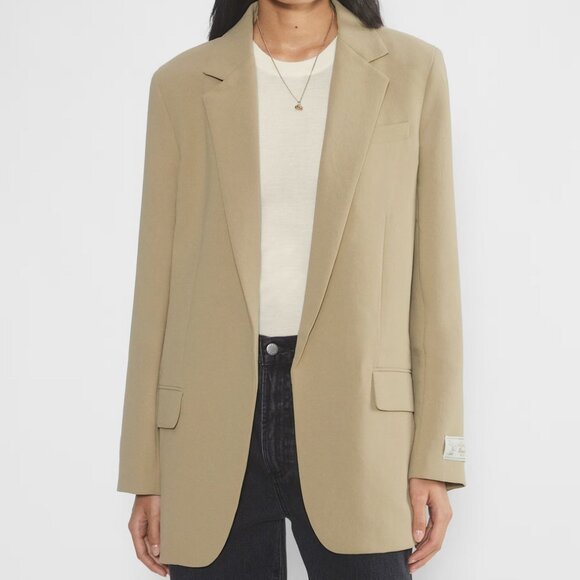 Tan Khaki Wilfred Therese Blazer - Picture 5 of 5